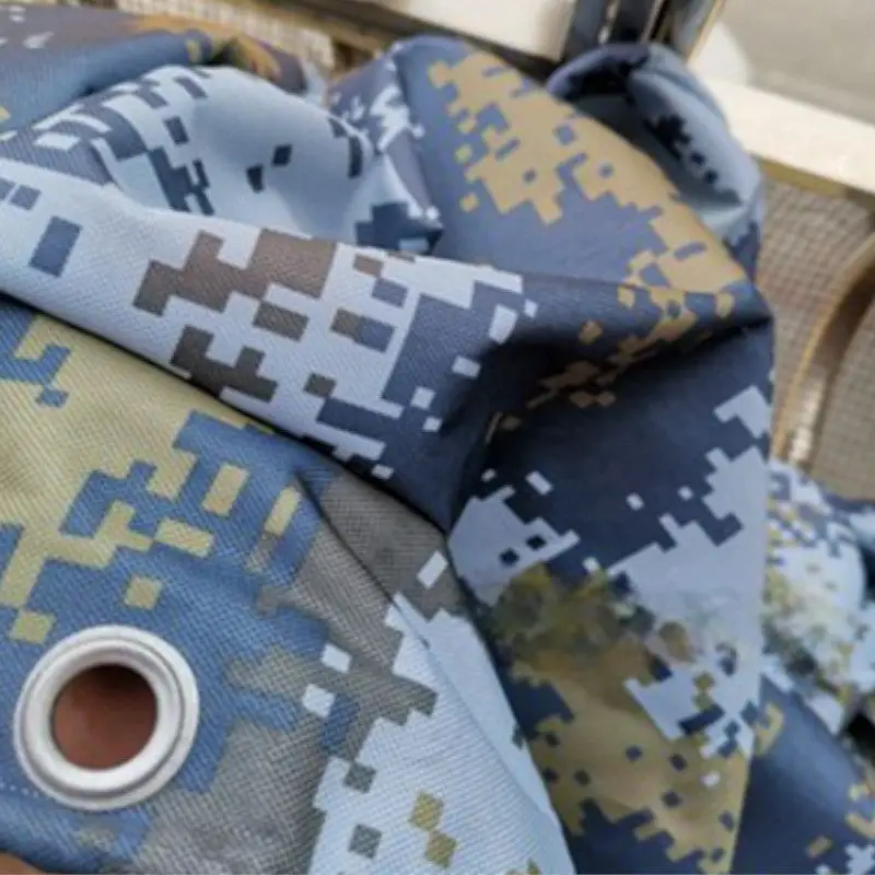 Bâche camouflage bleu - Image 9