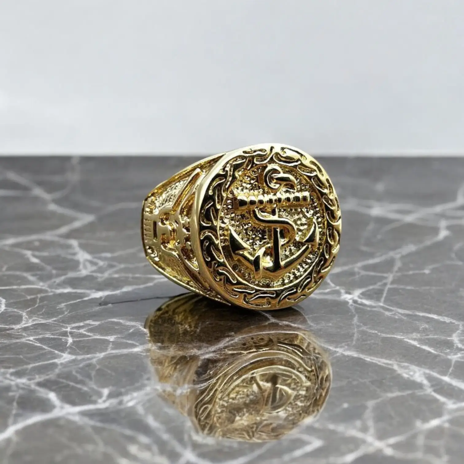 BAGUE MILITAIRE - GÉNÉRAL AMÉRICAIN (OR) - Image 5