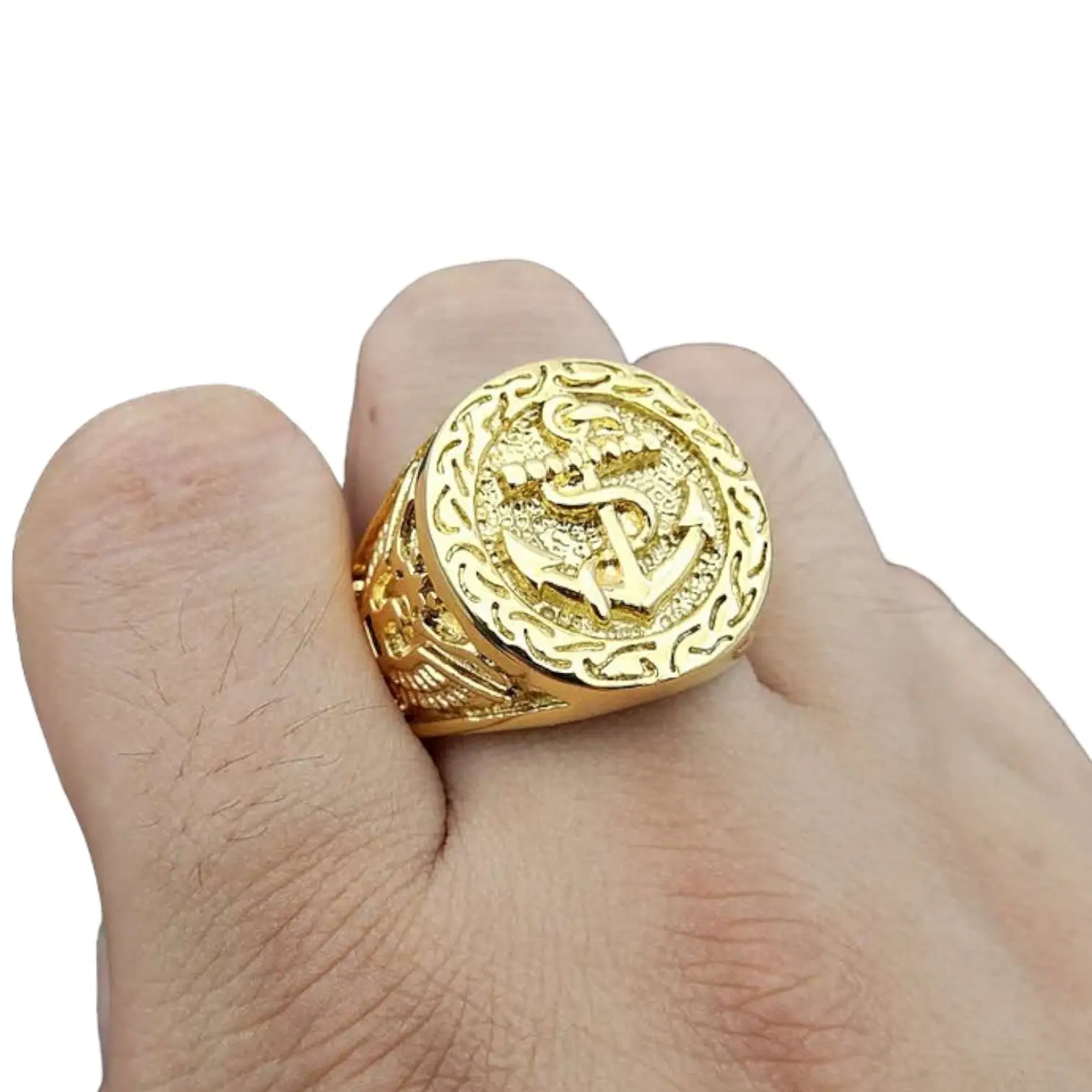BAGUE MILITAIRE - GÉNÉRAL AMÉRICAIN (OR) - Image 7