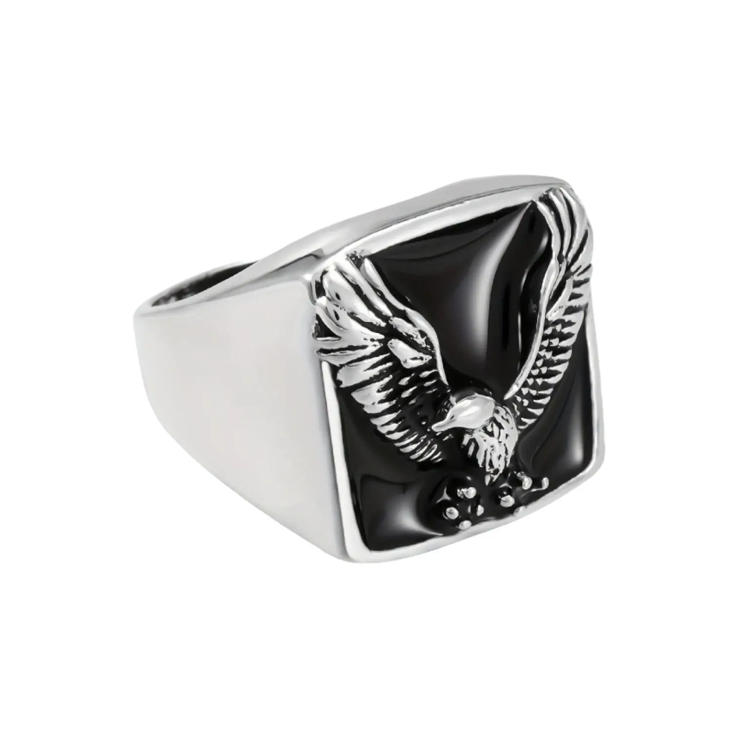 BAGUE MILITAIRE MARINE FRANCAISE (ARGENT) - Image 3