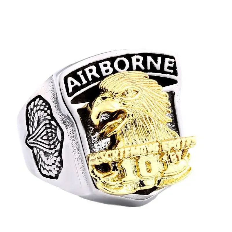 Bague militaire parachutiste