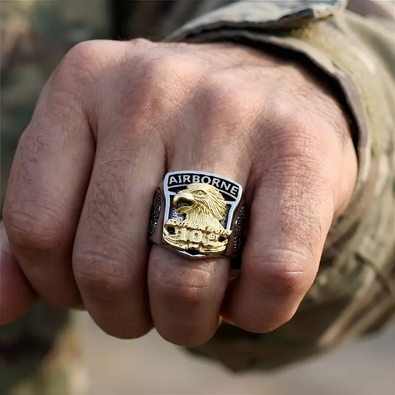 Bague militaire parachutiste - Image 10