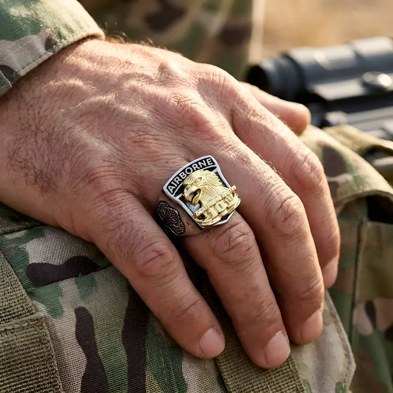 Bague militaire parachutiste - Image 11