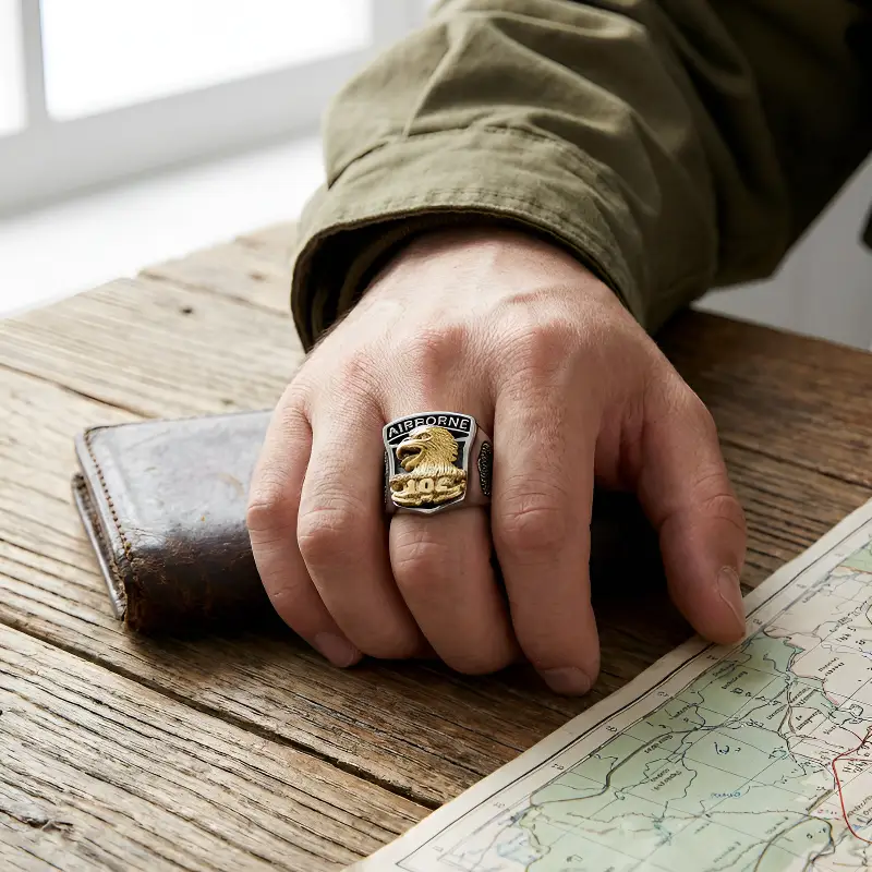 Bague militaire parachutiste - Image 13
