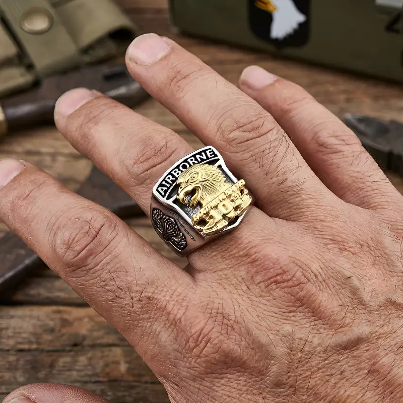 Bague militaire parachutiste - Image 6