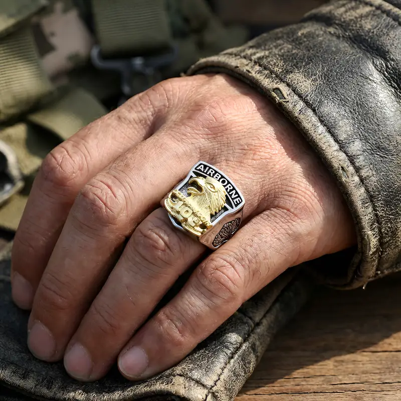 Bague militaire parachutiste - Image 7