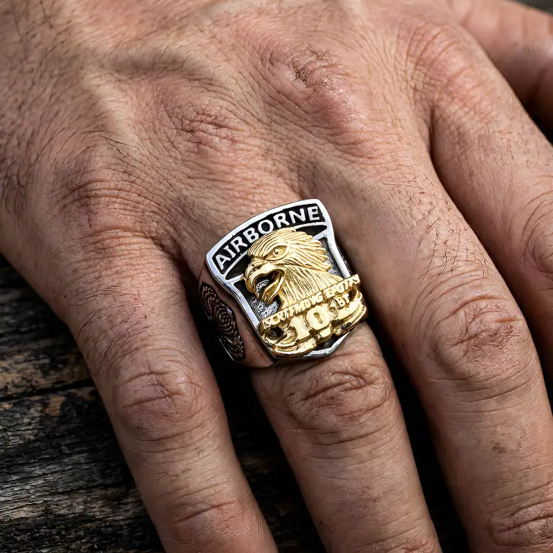 Bague militaire parachutiste - Image 8