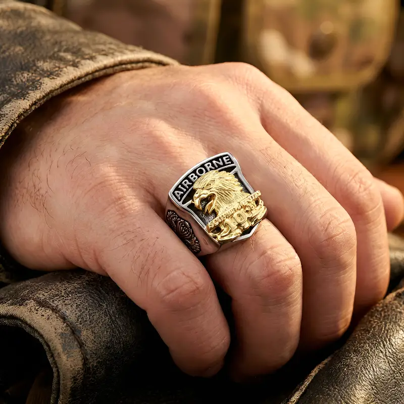 Bague militaire parachutiste - Image 9