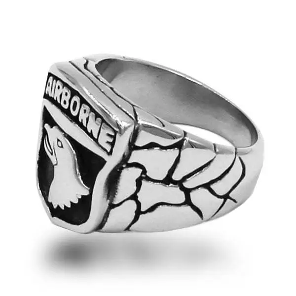 BAGUE MILITAIRE US ARMY (ARGENT) - Image 3