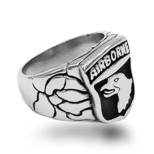 BAGUE MILITAIRE US ARMY (ARGENT) - Image 4