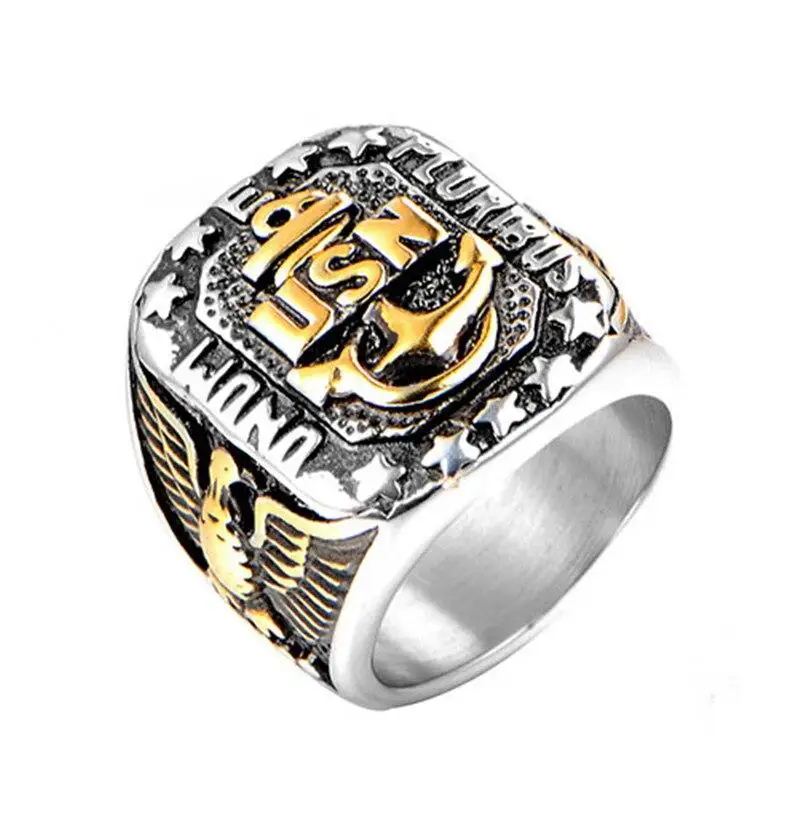 BAGUE MILITAIRE - USN POWER (ARGENT) - Image 4