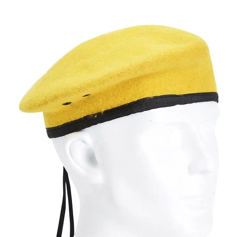 Béret jaune armée - Image 3
