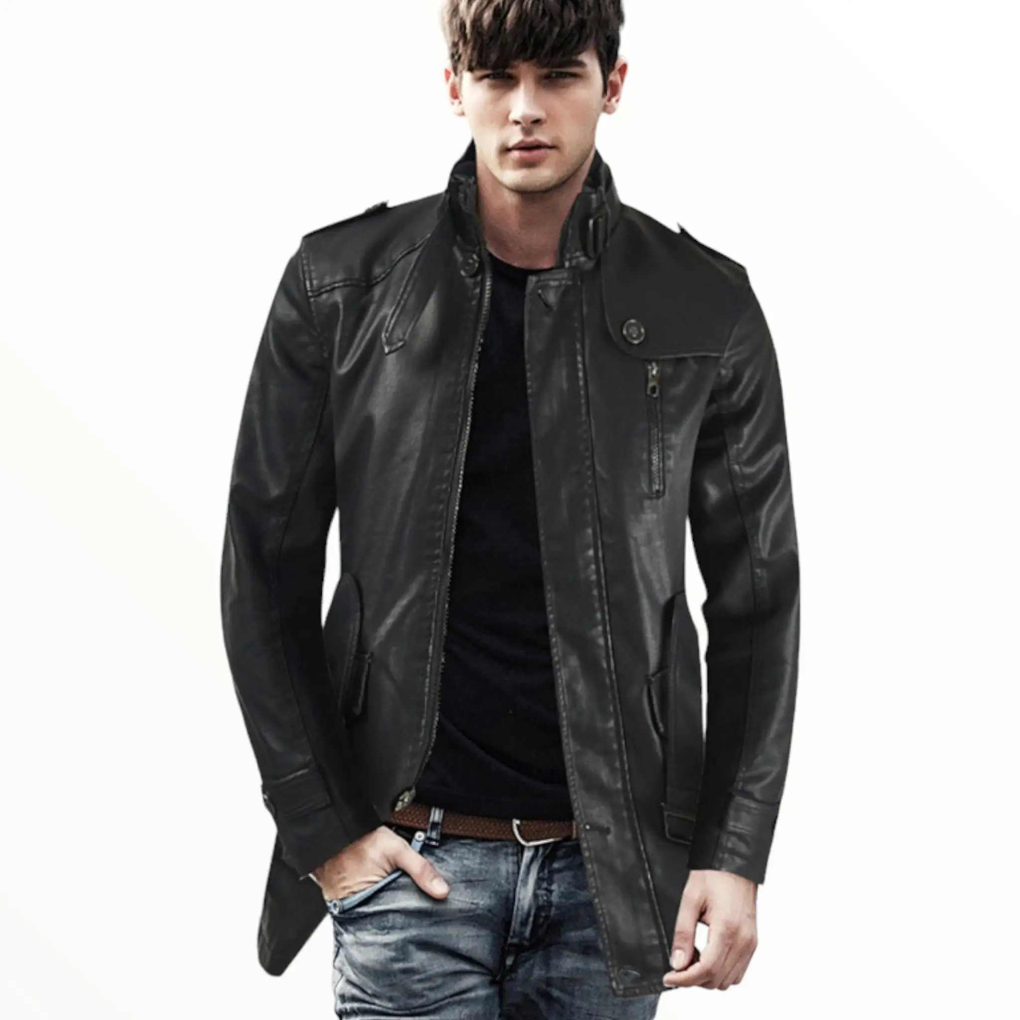 Blouson manteau militaire homme vintage - Image 4
