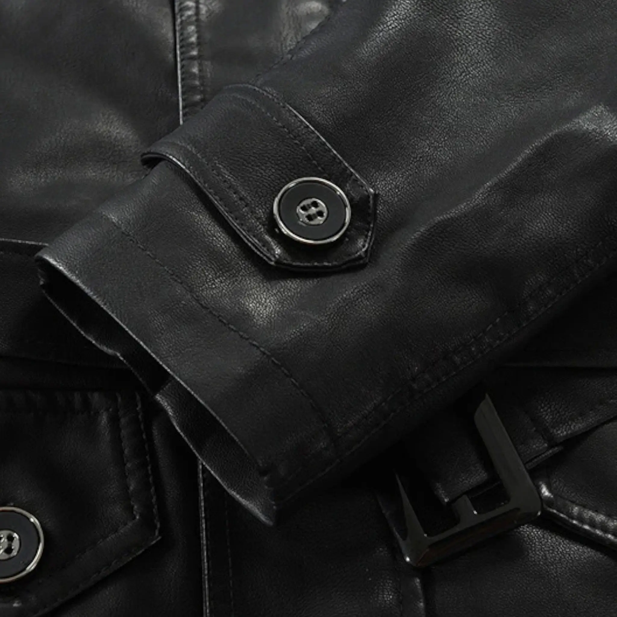 Blouson manteau militaire homme vintage - Image 7