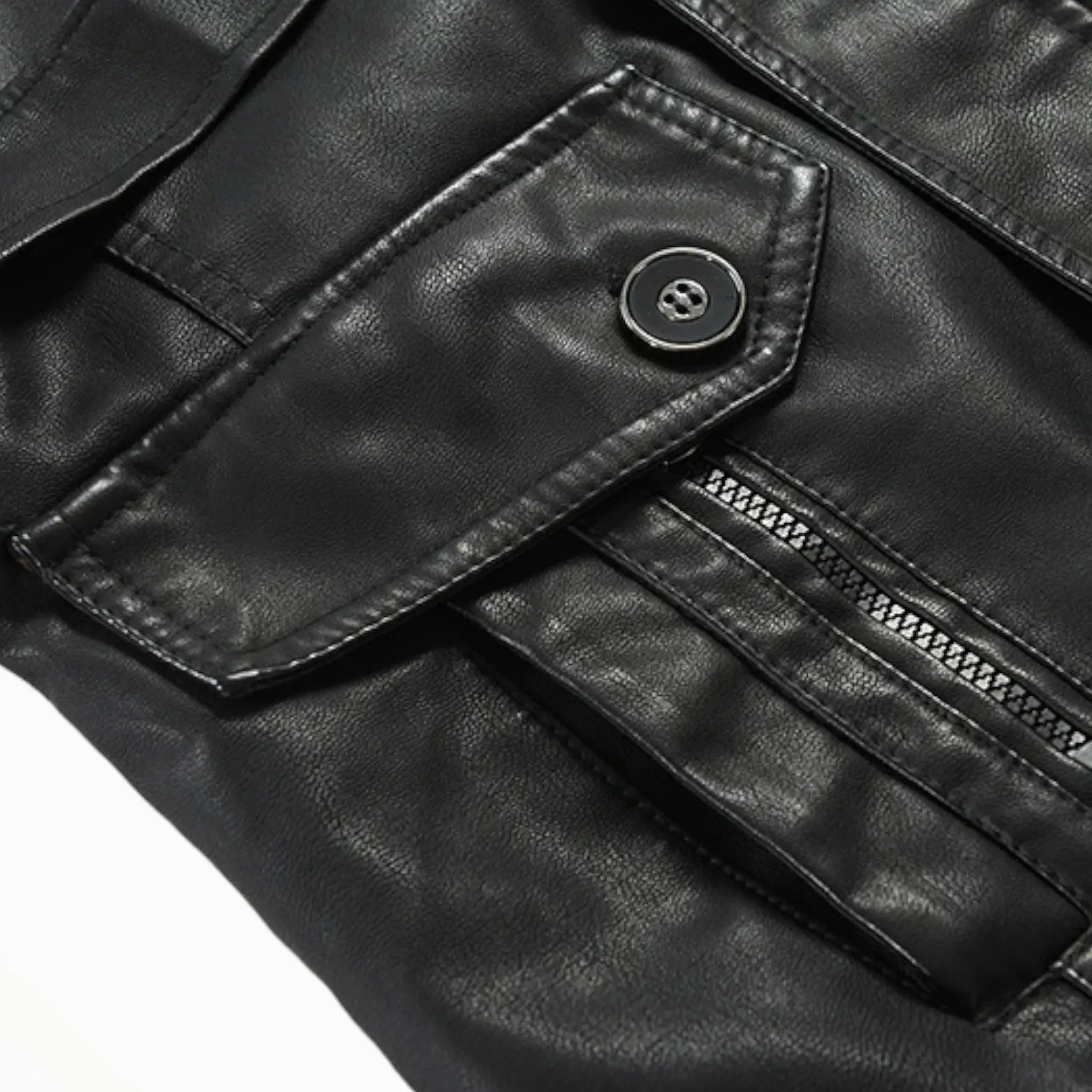 Blouson manteau militaire homme vintage - Image 8