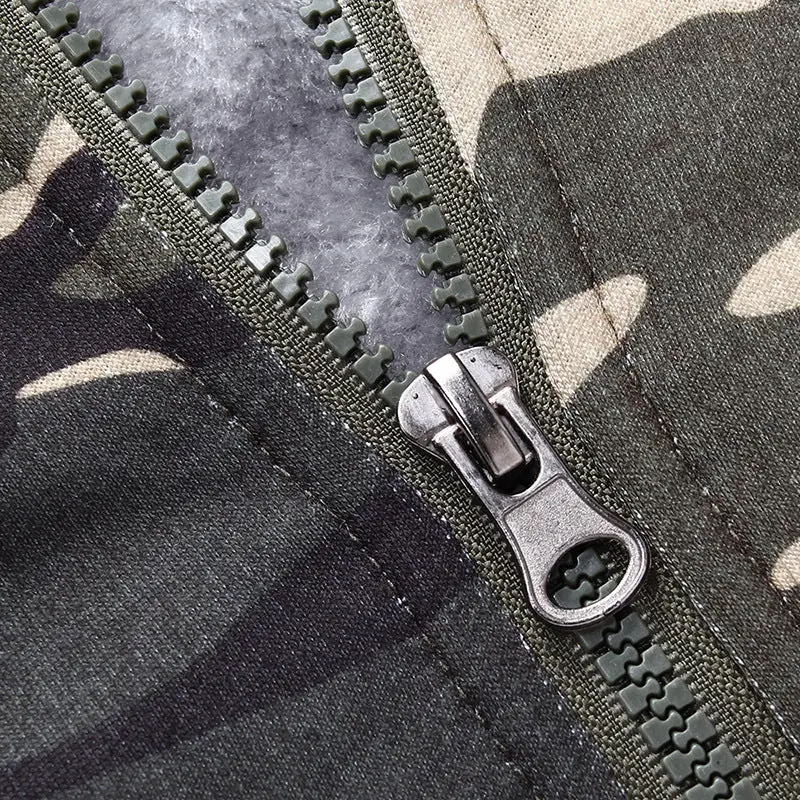 BLOUSON MILITAIRE - CAMOUFLAGE HIVER - Image 7