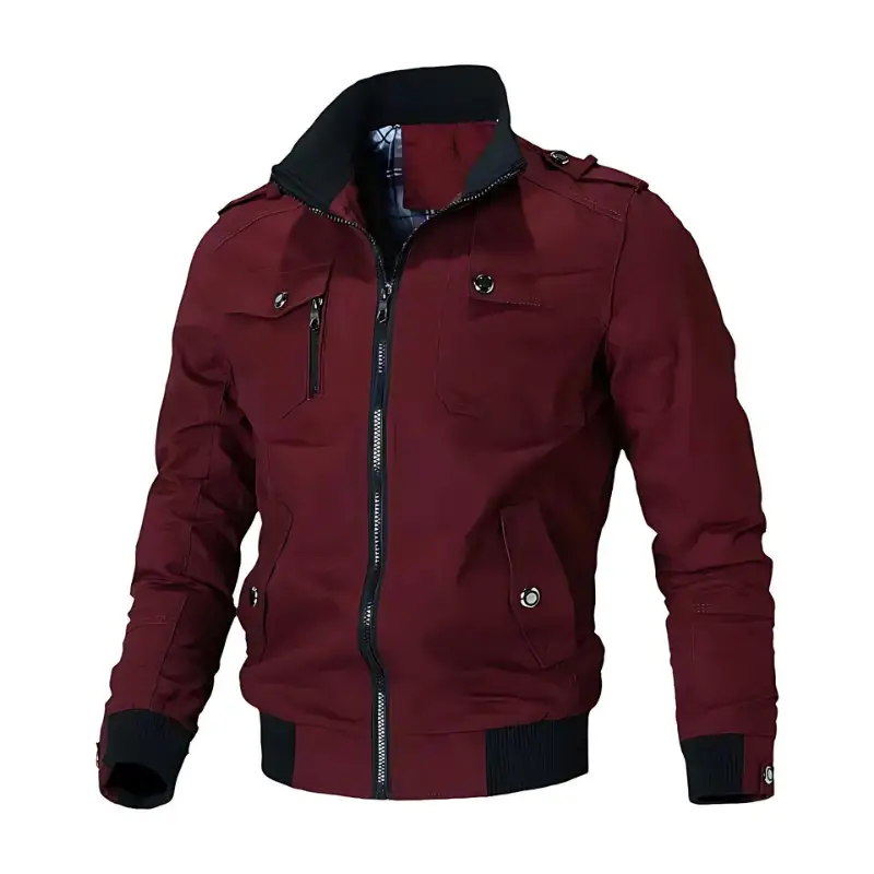 BLOUSON MILITAIRE FULL BLACK - Image 10