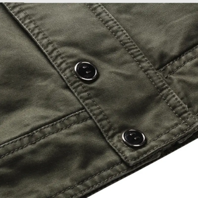 BLOUSON MILITAIRE STYLE PILOTE - Image 10