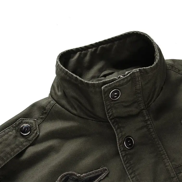BLOUSON MILITAIRE STYLE PILOTE - Image 5