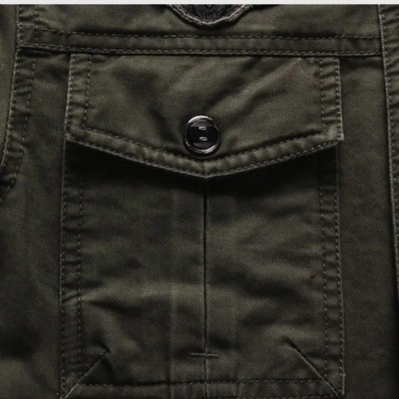 BLOUSON MILITAIRE STYLE PILOTE - Image 7