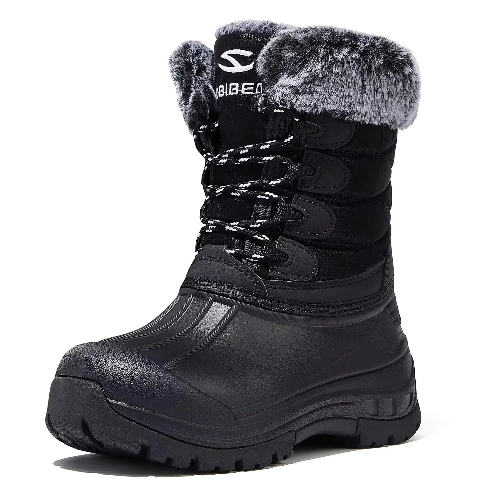 Bottes fourrées femme grand froid