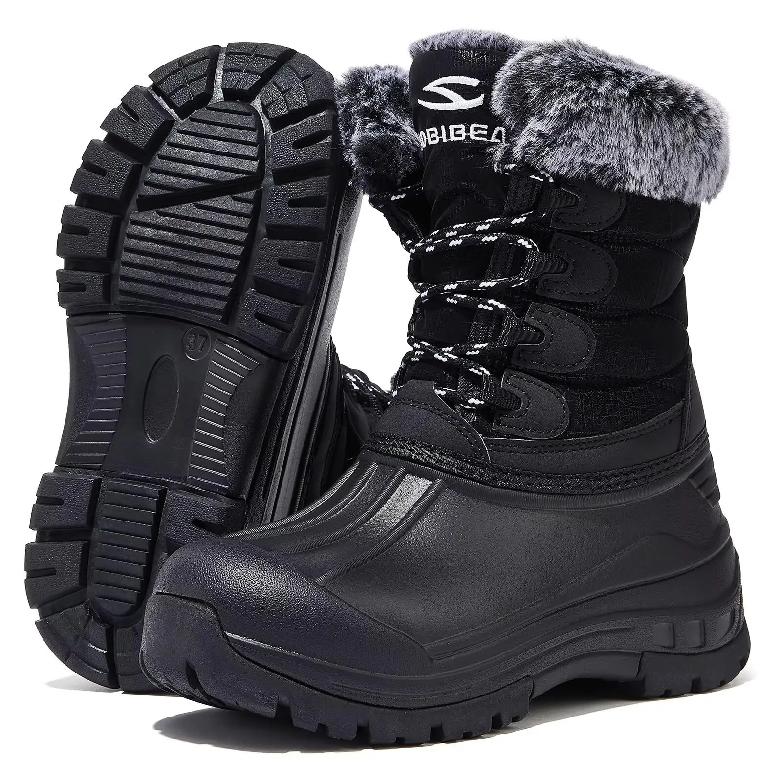 Bottes fourrées femme grand froid - Image 4