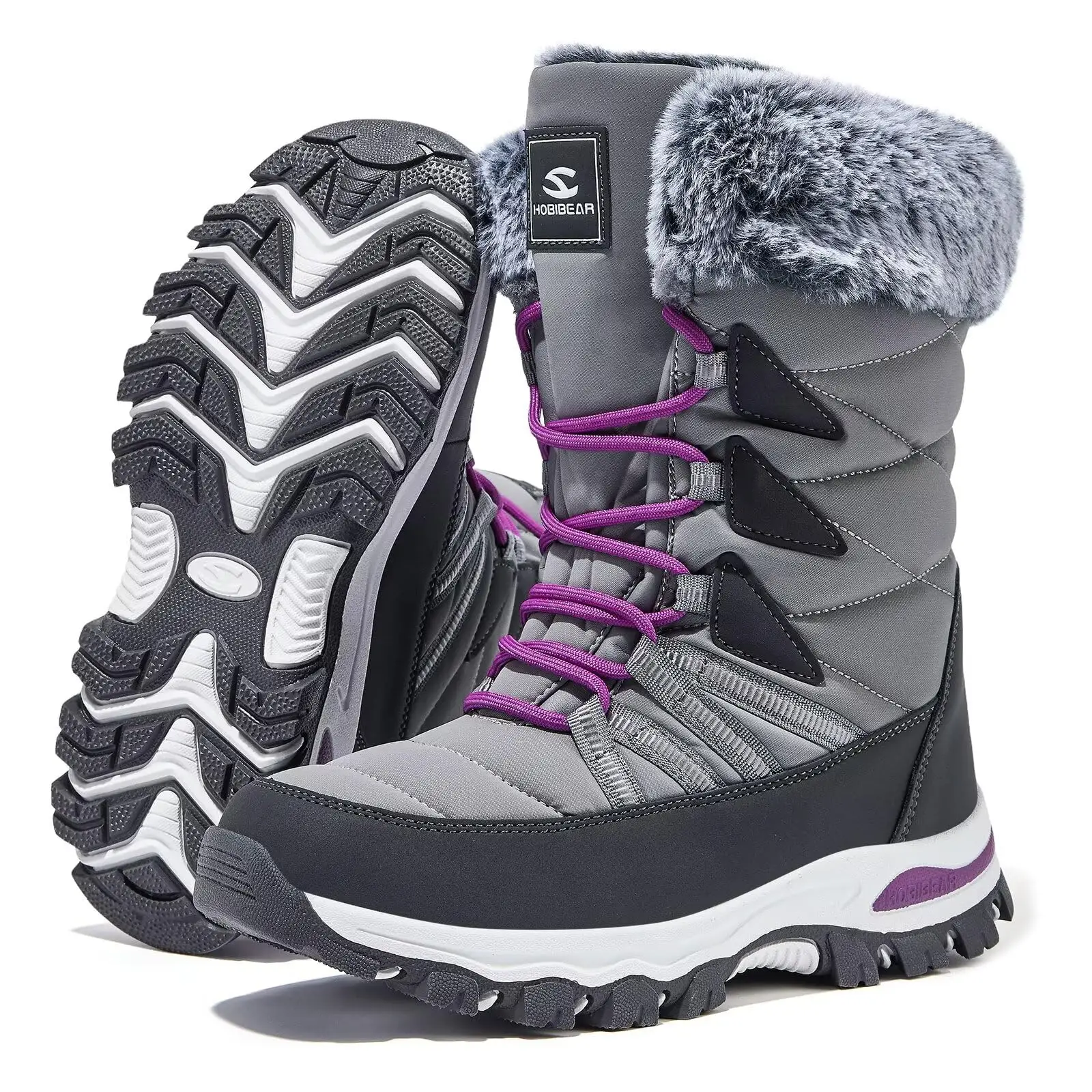 Bottes fourrées femme grand froid - Image 9