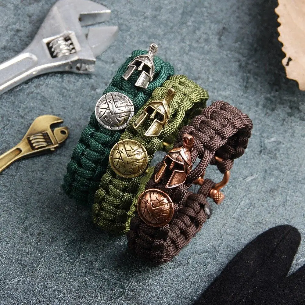 BRACELET MILITAIRE - GLADIATEUR (COTON SOUPLE) - Image 4