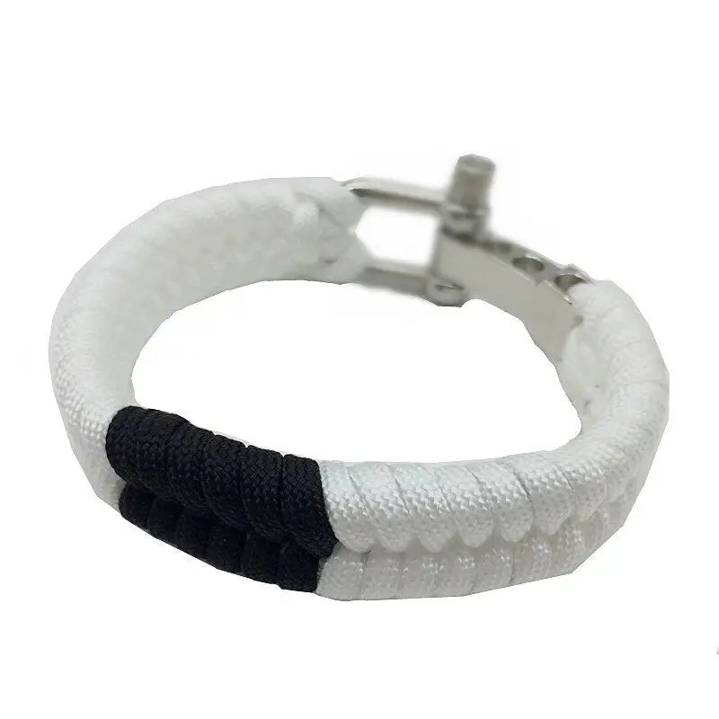 Bracelet survie blanc - Image 2
