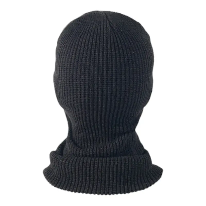 Cagoule militaire noire - Image 4