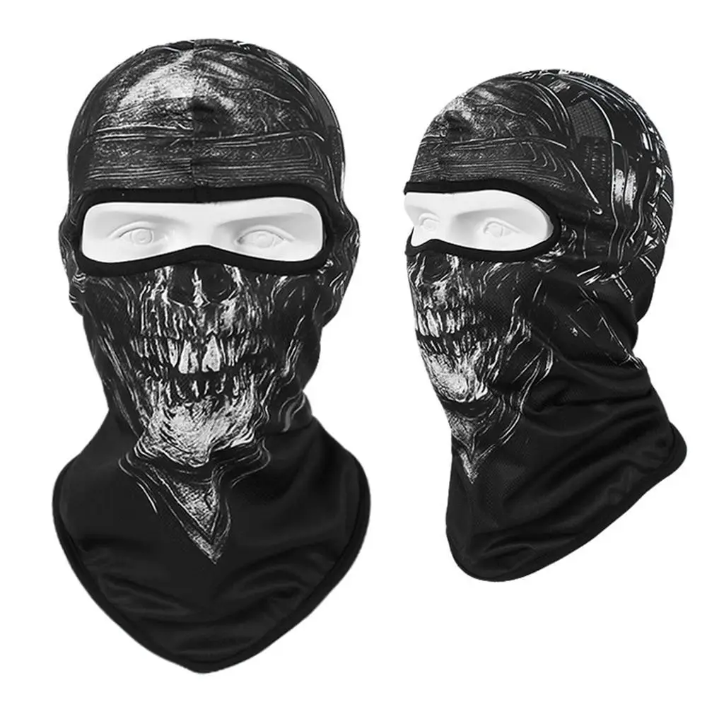 Cagoule militaire tete mort - Image 8