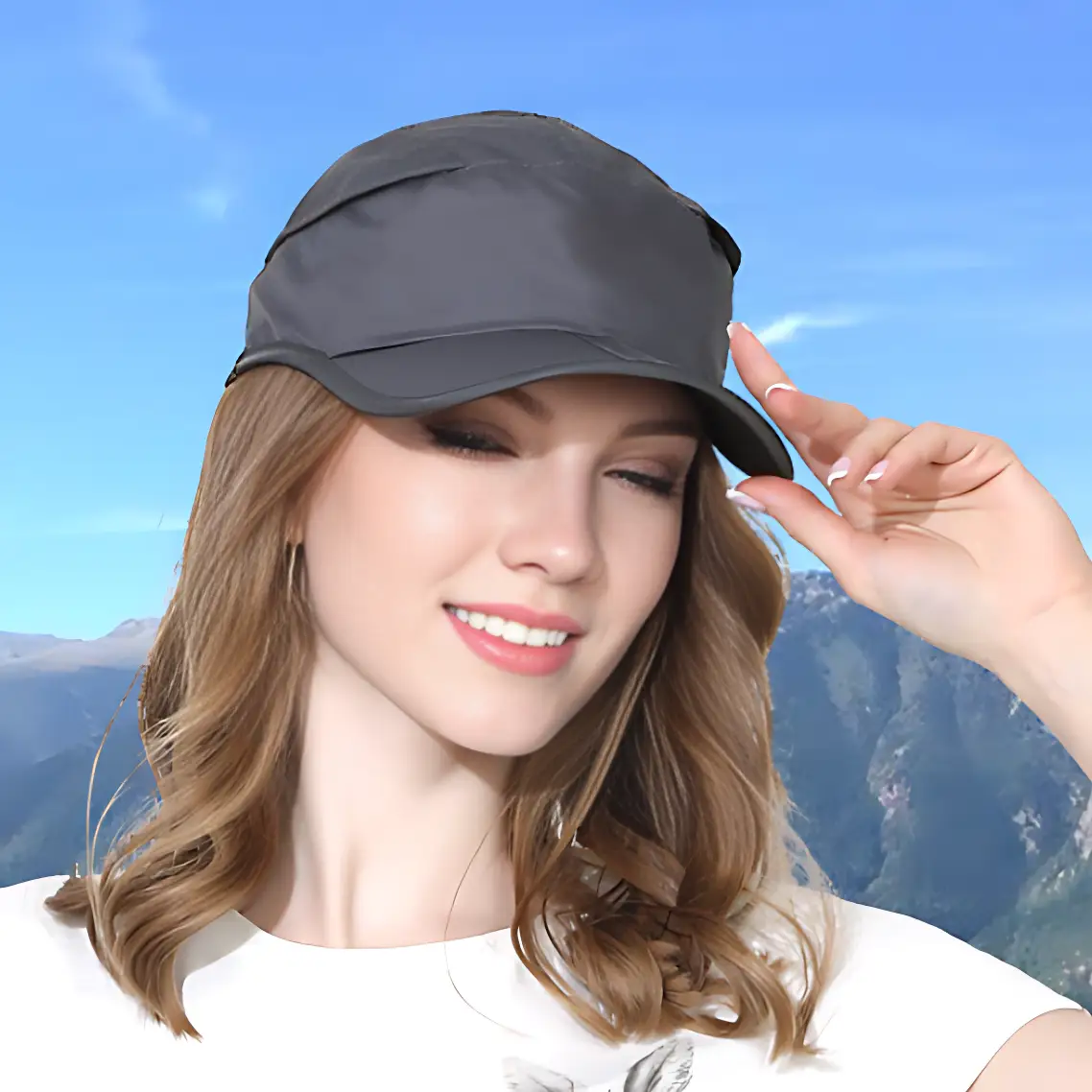 Casquette femme montagne randonnée légère - Image 13