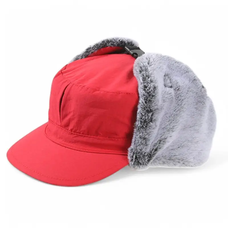 Casquette randonnée hiver avec fourrure - Image 11