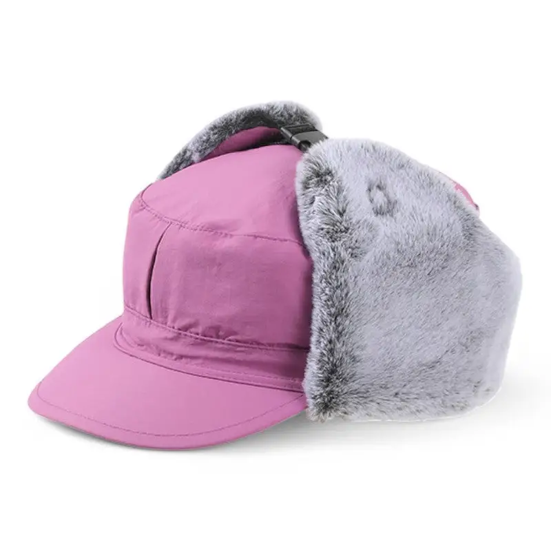 Casquette randonnée hiver avec fourrure - Image 15