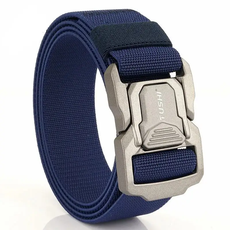 Ceinture militaire bleue - Image 2