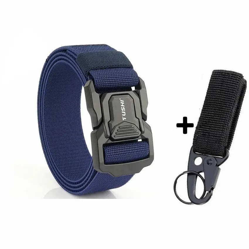 Ceinture militaire bleue - Image 3