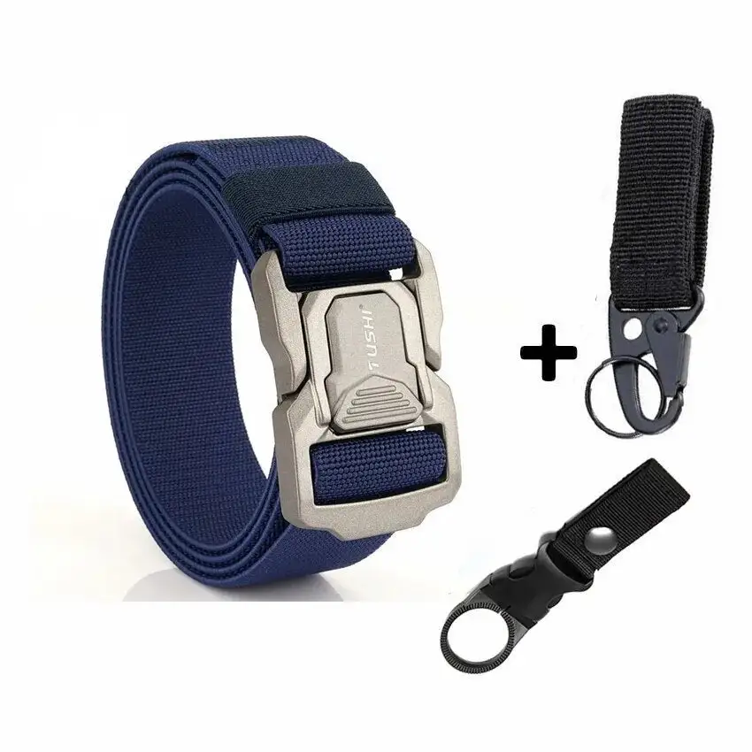 Ceinture militaire bleue - Image 6