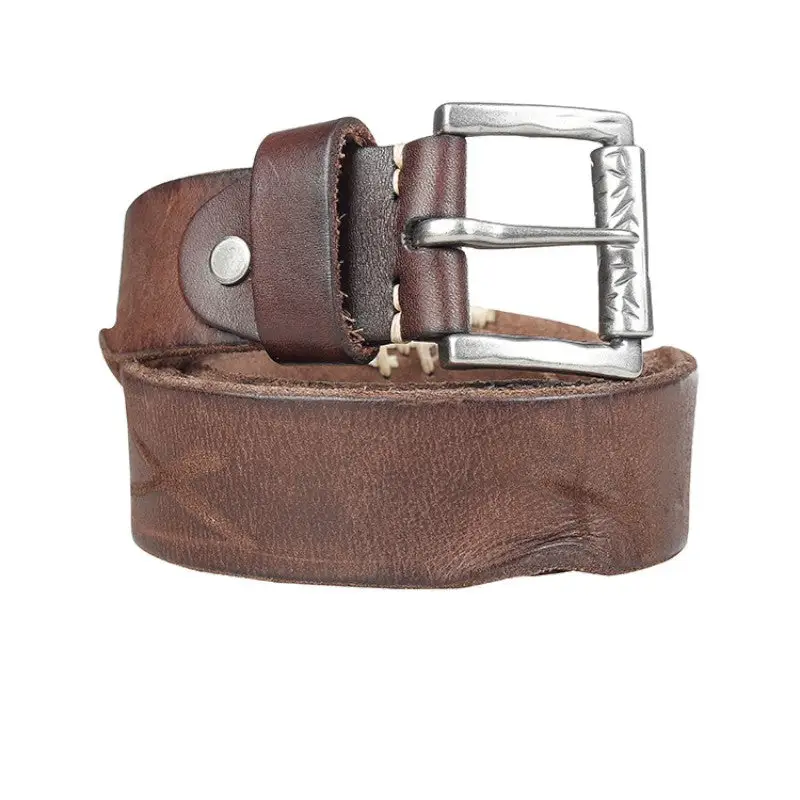 Ceinture militaire en cuir - Image 3