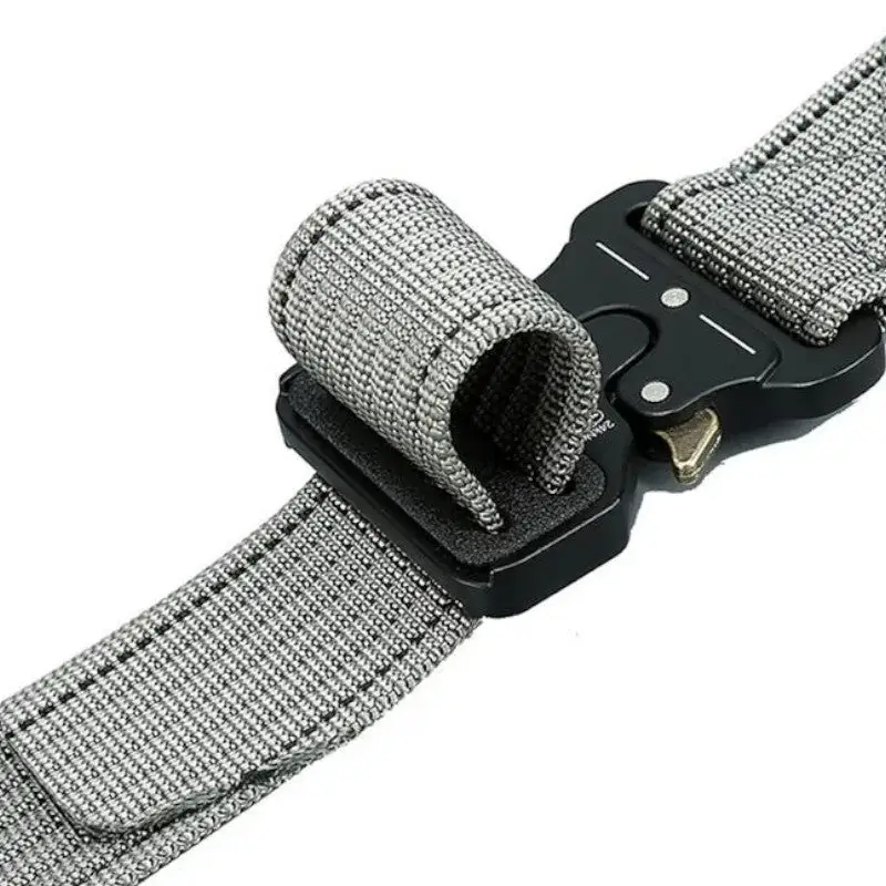 CEINTURE MILITAIRE EN NYLON ROUGE - Image 10