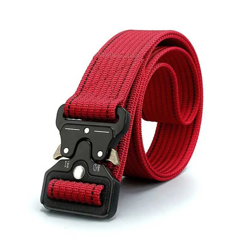 CEINTURE MILITAIRE EN NYLON ROUGE - Image 18