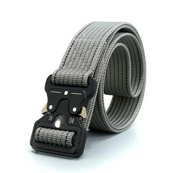 CEINTURE MILITAIRE EN NYLON ROUGE - Image 8