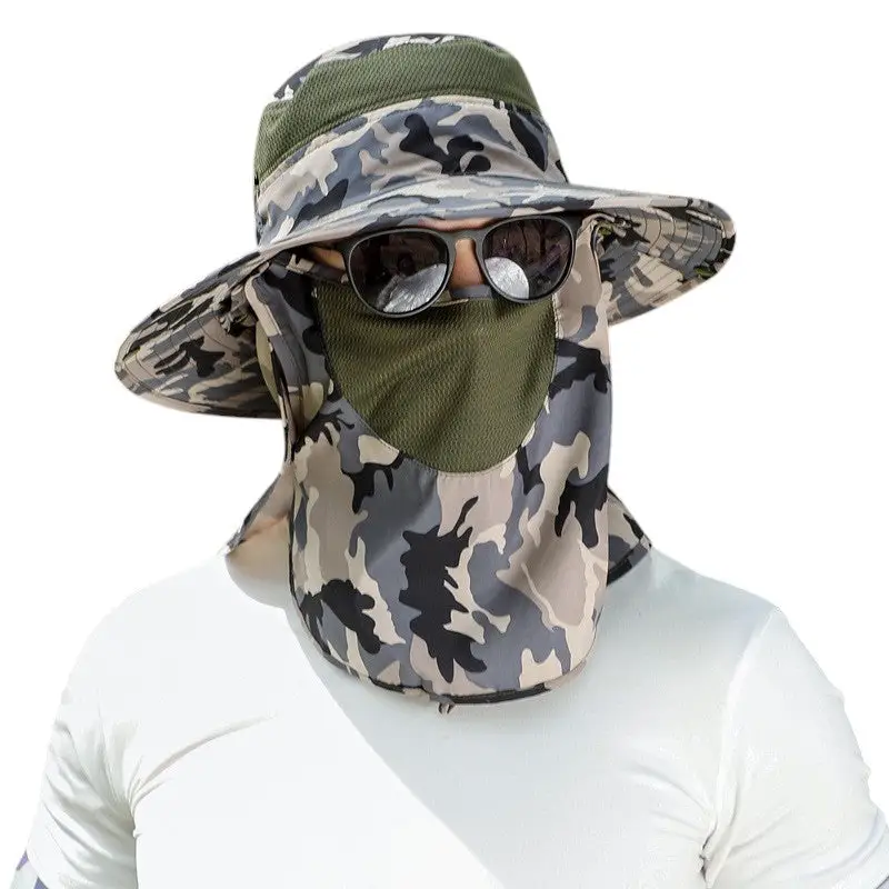 Chapeau anti uv anti insectes randonnée - Image 22