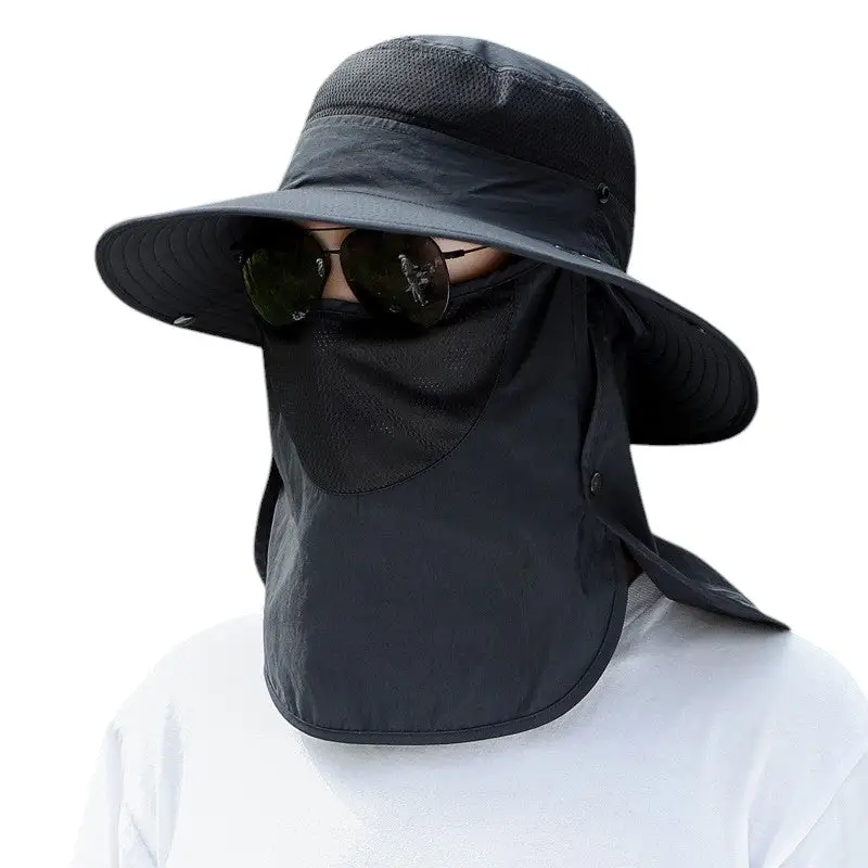 Chapeau anti uv anti insectes randonnée - Image 3
