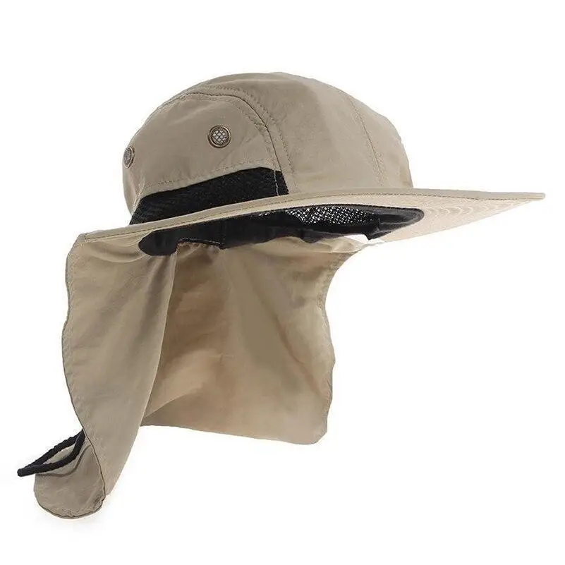 Chapeau de brousse avec protege nuque - Image 3