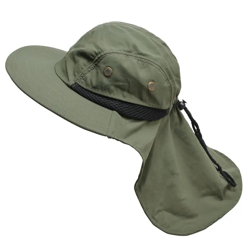 Chapeau de brousse avec protege nuque - Image 7
