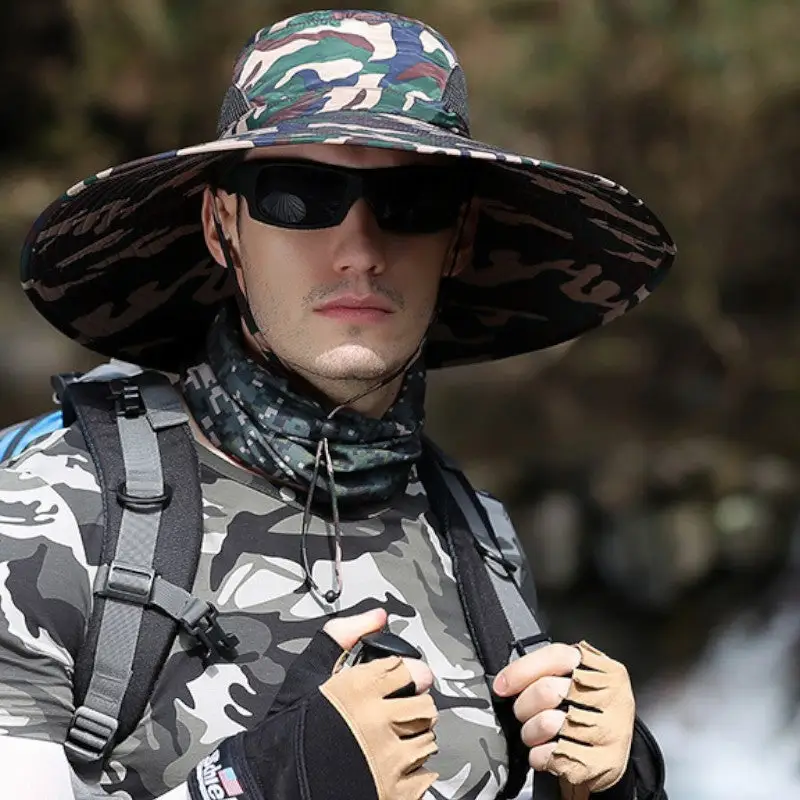 Chapeau de brousse camouflage - Image 7