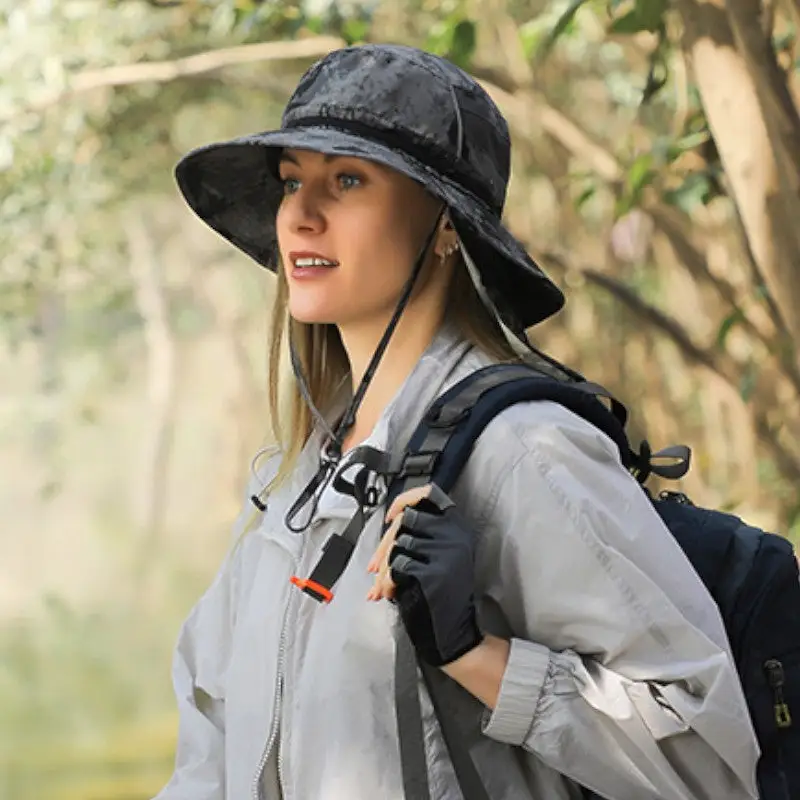 Chapeau de brousse camouflage femme - Image 6