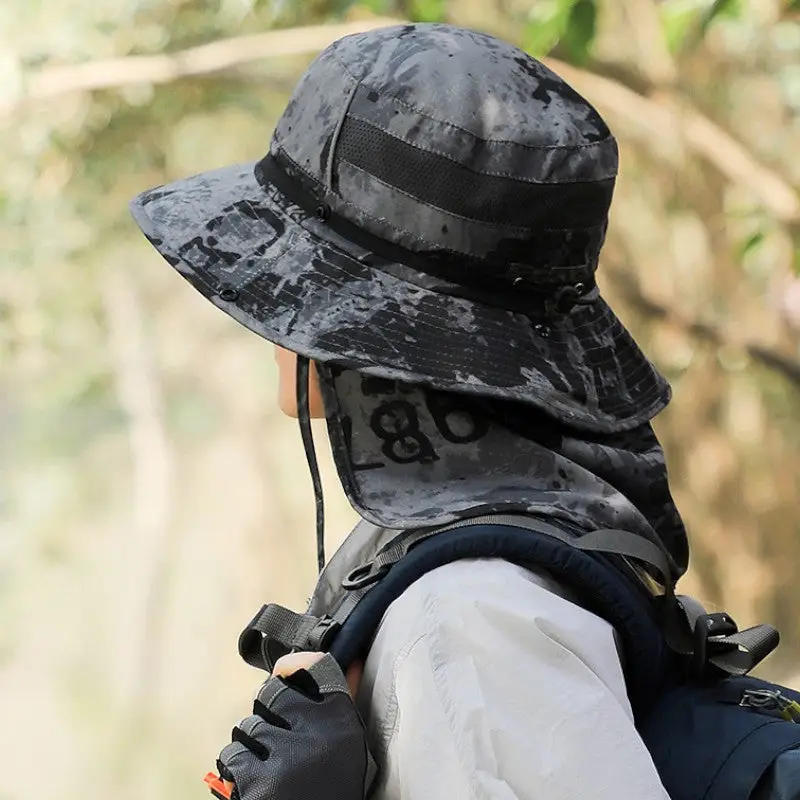 Chapeau de brousse camouflage femme - Image 7