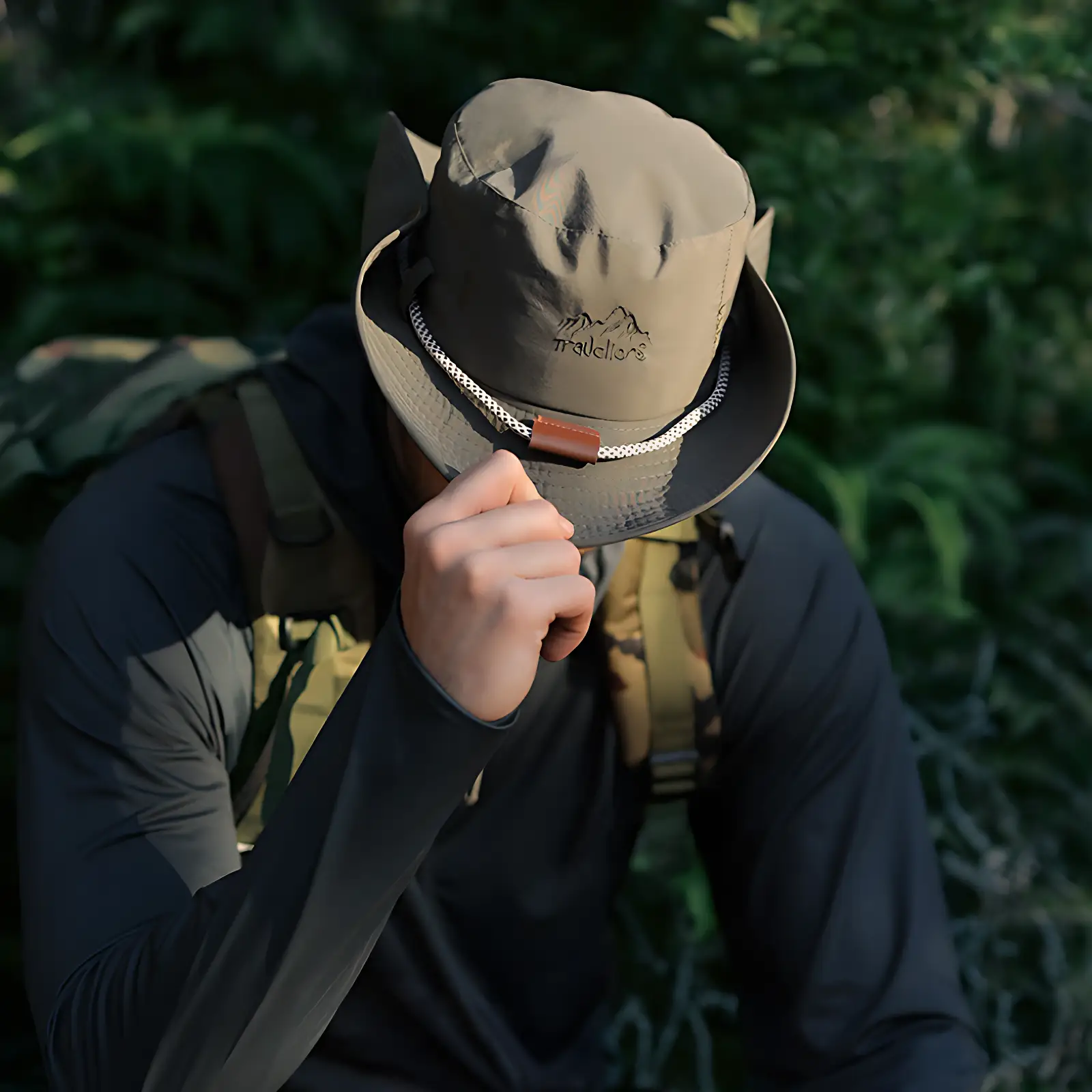Chapeau randonnée anti-UV respirant - Image 4