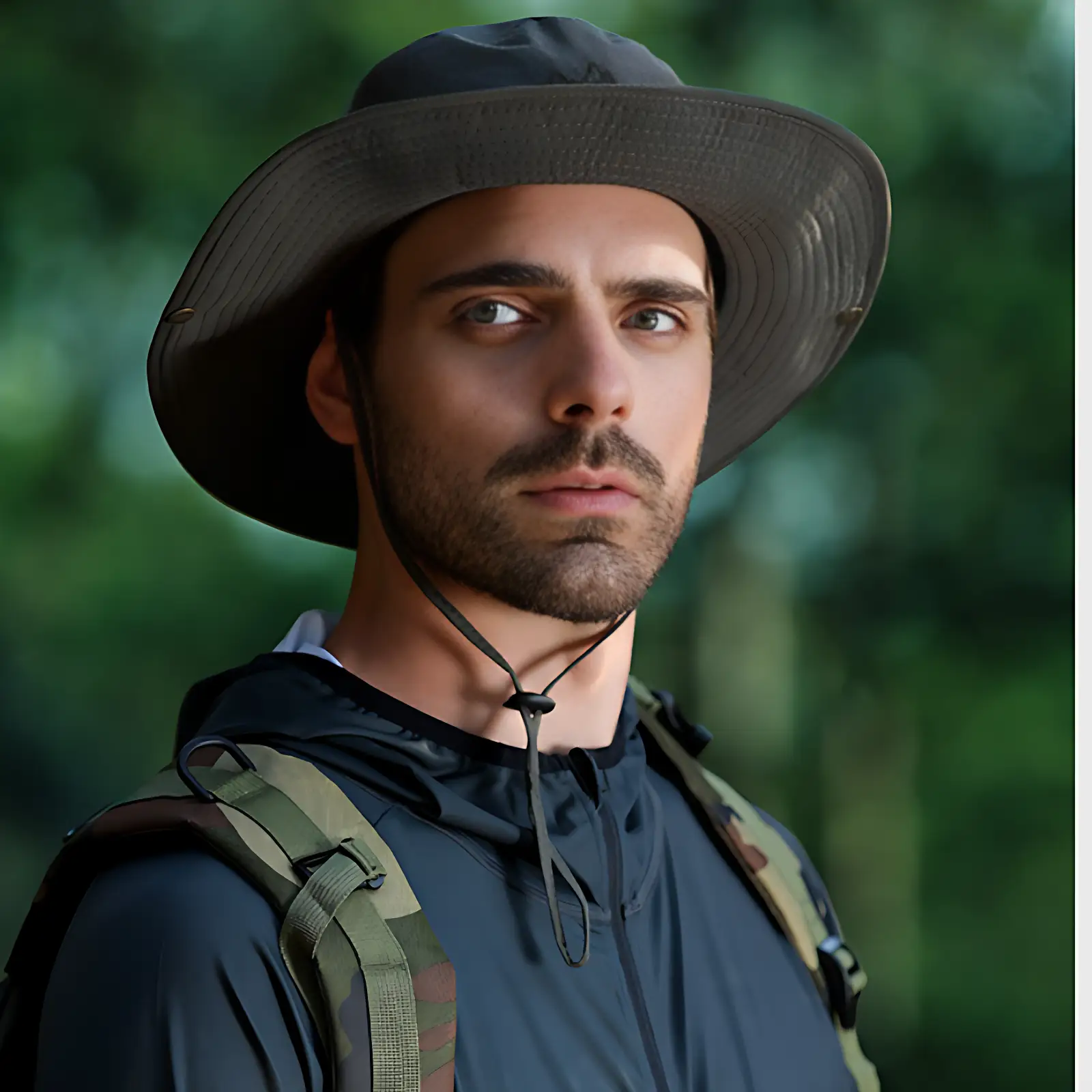 Chapeau randonnée anti-UV respirant - Image 6